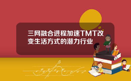 三网融合进程加速TMT改变生活方式的潜力行业