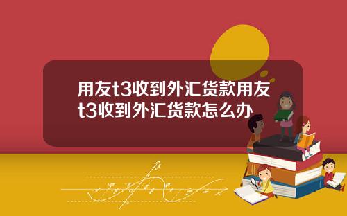 用友t3收到外汇货款用友t3收到外汇货款怎么办