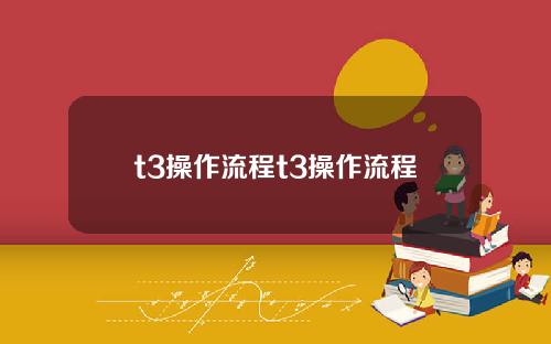 t3操作流程t3操作流程